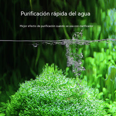 【4 botellas】🐠🌿 Eliminador de musgo y agua verde para acuarios