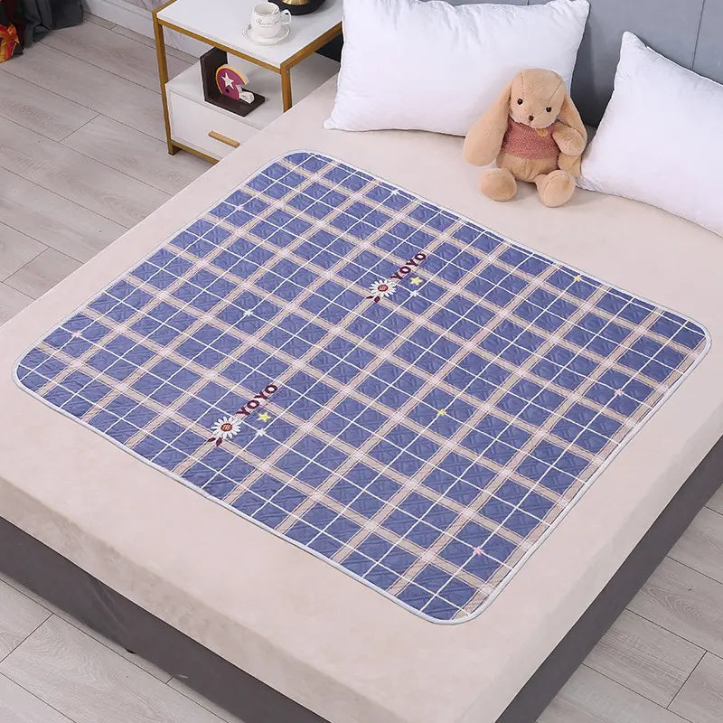 (50*70cm) 🛌 4vrstvá omyvatelná a prodyšná podložka pro péči o plenky pro dospělé