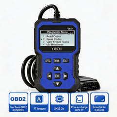 🔧🚗 49% de descuento ⚡ Escáner OBD2 profesional: diagnóstico completo, borrado con un clic y 12 idiomas. Compatible con todos los vehículos de 1996 en adelante 📊💡
