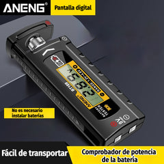 ⚡⚡Detector de energía de la batería, pantalla digital de prueba de capacidad