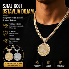 📢📢 50% popusta! ✨ Blistavi kubanski privjesak | Trenutačno podignite svoj stil na višu razinu 💎