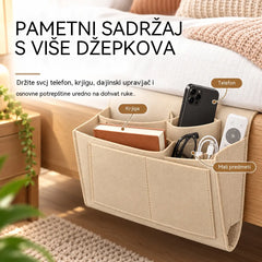 🔥 50 % popusta! 🛏️✨ Viseći organizator za krevet: sve što ti treba nadohvat ruke.