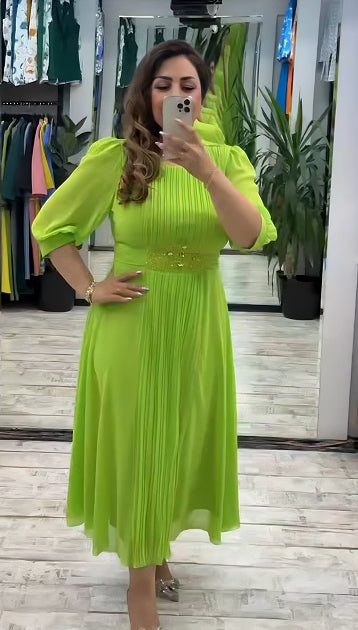 🏆【🔥Venta caliente】💥👗【S-5XL】Nuevo vestido de moda, diseño clásico, elegante y sencillo.