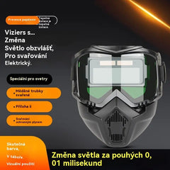 🔥⚡Samozatemňovací svářečská kukla pro ochranu očí