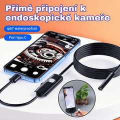 📱Nuevo endoscopio industrial de 7 mm con conexión directa a cámara tipo C para teléfonos Android (endoscopio impermeable)