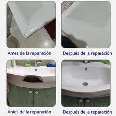 【Compra 1 y llévate 1 gratis】Agente reparador de grietas en azulejos; Reparación de esmaltes para azulejos-Dos del mismo color