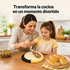 🌮 Prensa plegable 2 en 1 para tortillas y sándwiches tostados – Sella bordes al instante (Oferta 1+1 GRATIS) 🔥