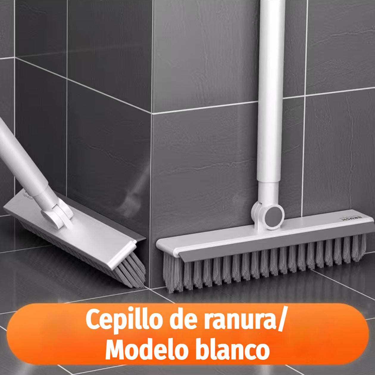 🎉Precio sorpresa ✨🧹 Cepillo 2 en 1 para juntas y esquinas con espátula