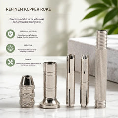 🧵【Kupite 1, dobijte 1 gratis: 2 seta】👞 Set 5 u 1 s izmjenjivim iglama za šivanje - Profesionalni komplet za popravak obuće i obradu kože 🛠️✨