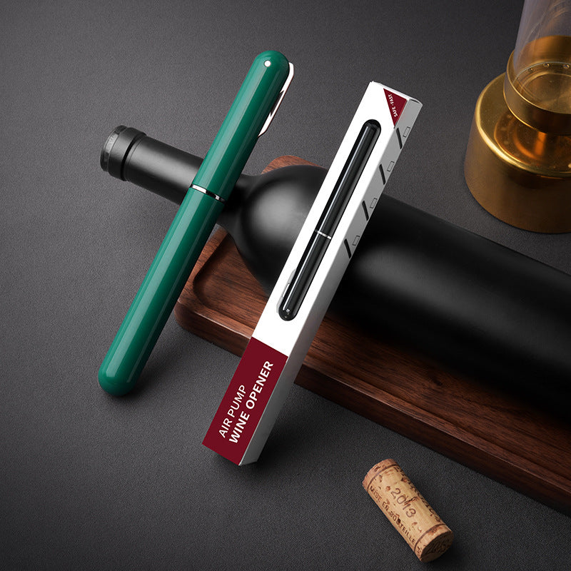 🎉【Compra uno y llévate otro gratis】✨🍷 Abrebotellas neumático de aguja para vino tinto