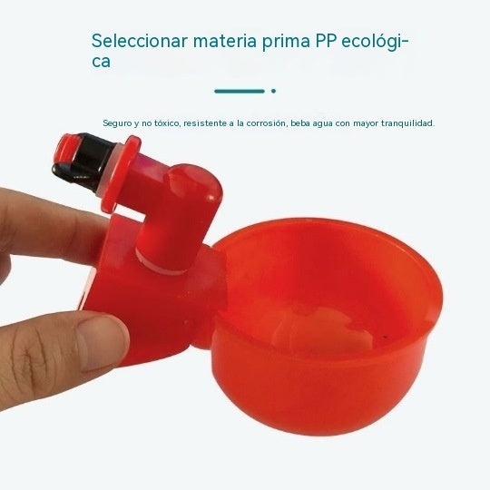 🐔【🔥Compra 5 y llévate 5 gratis：10 piezas】Bol de agua automático para aves de corral, sin necesidad de alimentación manual
