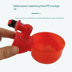🐔【🔥Compra 5 y llévate 5 gratis：10 piezas】Bol de agua automático para aves de corral, sin necesidad de alimentación manual