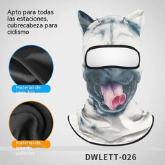 📢📢2 piezas 28 euro⏰Pasamontañas cortavientos con estampado animal