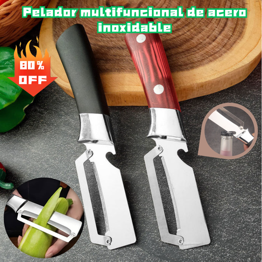 💥Compra 1, llévate 1 gratis💥🔪Pelador multifuncional de acero inoxidable🧅
