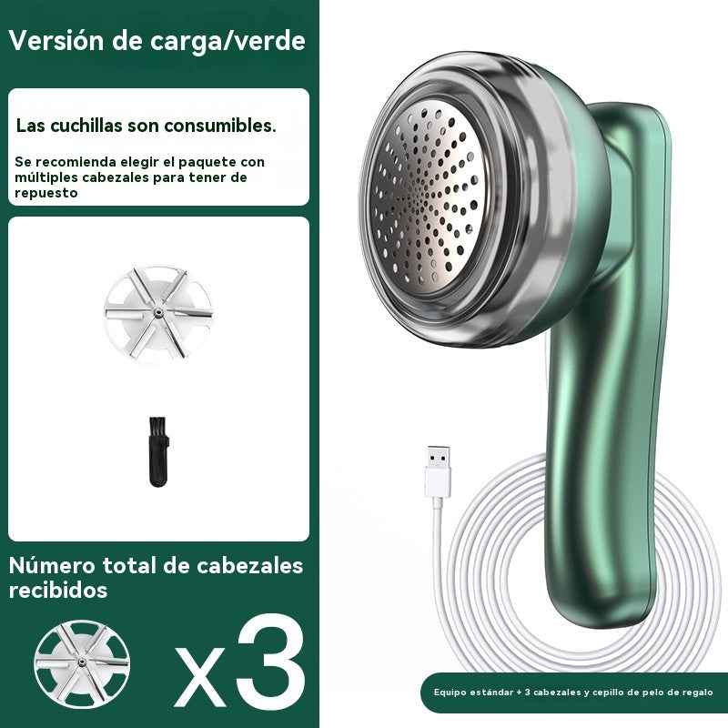 🔥🔥👚✨ Quitapelusas eléctrico portátil multifuncional quitapelusas profesional para prendas de lana punto y algodón 👕🧥🧶