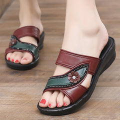 【36-41】Zapatillas cómodas antideslizantes de verano para mujer. Se ajusta al pie de forma elegante y cómoda.