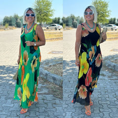 【S-5XL】👗Nuevo vestido elegante de tul floral de verano