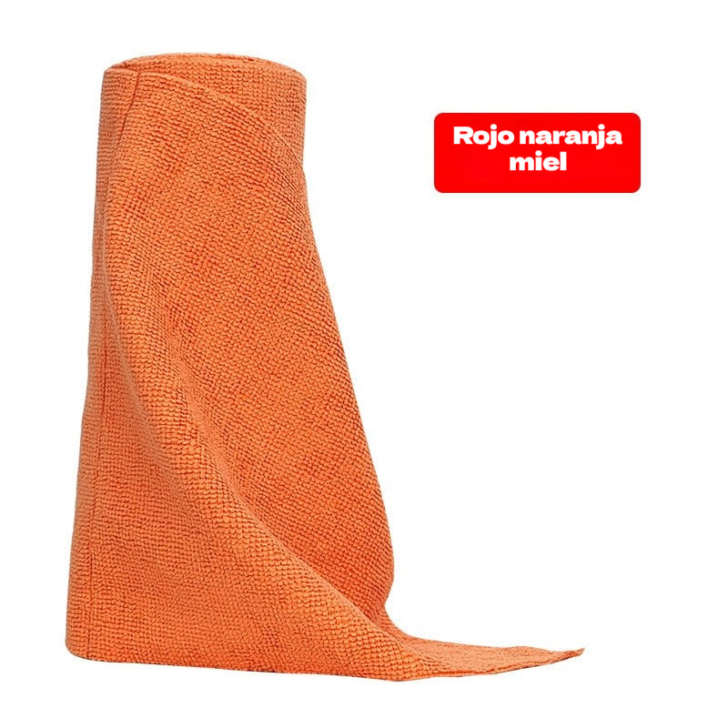 ✨（2 rollos 40 hojas-25 x 25 cm）🧼Rollos de toallas de limpieza reutilizables que se pueden arrancar uno a uno.