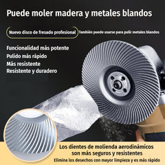【2 piezas】⚙️Discos y fresas de lijado para madera | Compatibles con amoladora angular ✨