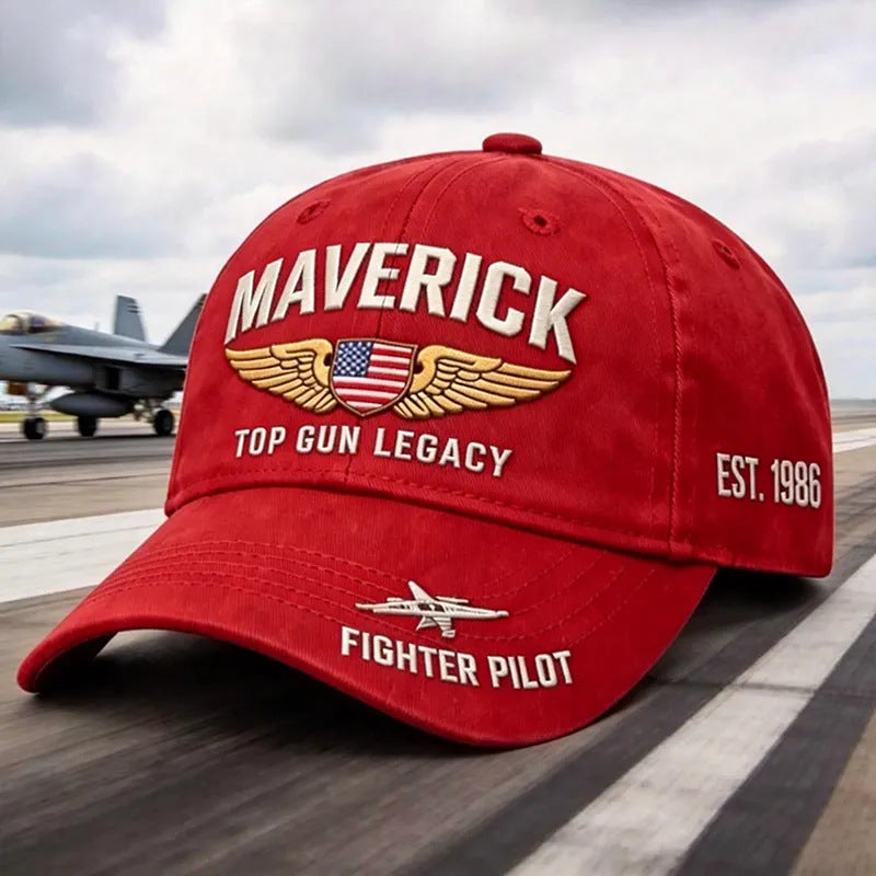 🧢✈️Esta gorra de béisbol ajustable presenta un diseño inspirado en la aviación de combate, lo que la convierte en la opción perfecta para los entusiastas de la aviación de combate.