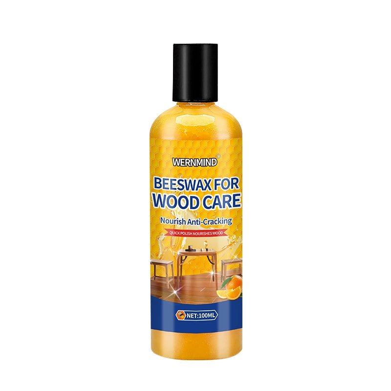 🍯3 botellas 300 mlpor 26 euros✨Crema de cera de abeja natural de alta eficacia para pulir y limpiar madera.