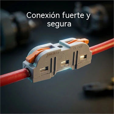 Kit de 60 conectores de cableado de palanca en línea 1 a 1