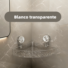 💧Estante Ondas de Agua Sin Perforar Impermeable Para Baño