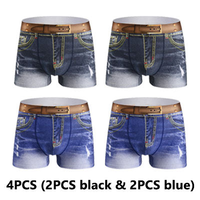 🩳Compre 2 y obtenga 2 gratis（4 piezas）Calzoncillos de algodón transpirable para hombre