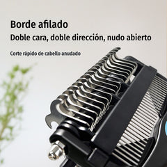 🐶🐱 Herramienta plegable 3 en 1 para eliminar y limpiar el pelo de las mascotas