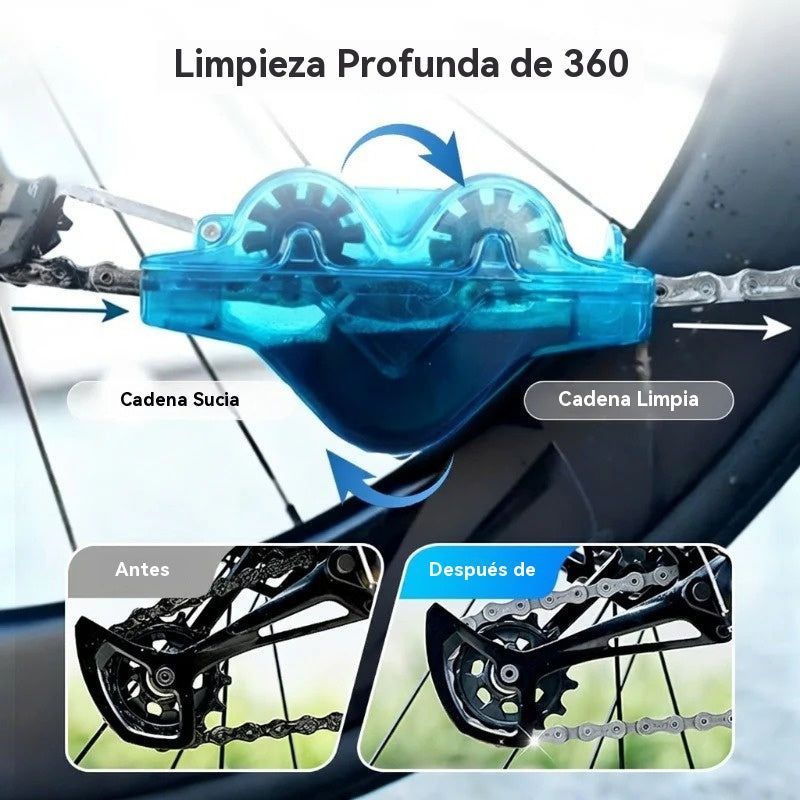 🔥Herramientas para limpiar cadenas de bicicletas