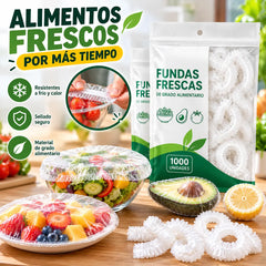 🔥【Oferta especial de último día: 50% de descuento】✨500 envoltorios de plástico reutilizables y flexibles aptos para alimentos