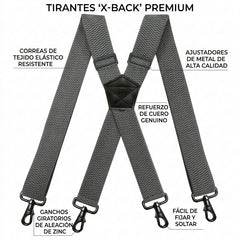 📢📢¡50% DE DESCUENTO! 🧷Corsés de hombre con espalda cruzada y clips🧷