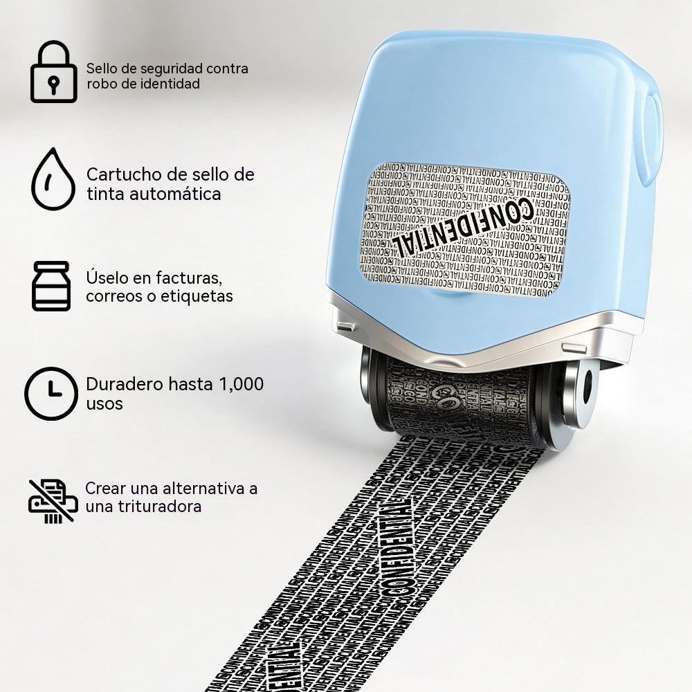 🔥Compre 1 y obtenga 1 gratis（2 piezas）🔥 - Sello de rodillo seguro que protege la privacidad — Protección de la información de dirección y facturación