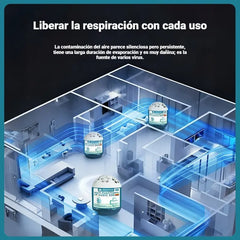 🔥Compra 2 y llévate 1 gratis ⏰Gabinete mágico purificador de aire y eliminador de polvo para interiores🏠🌿