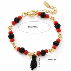 Pulsera de circonita dorada