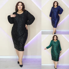 💖💖【S-5XL】Vestido de gasa nuevo y elegante de alta calidad