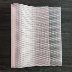 8 piezas por 26 euros-🧊🛡️ Protectores impermeables para estantes de refrigerador — Antideslizantes, fáciles de limpiar y aptos para contacto con alimentos — Mantén los estantes ordenados y frescos ✨