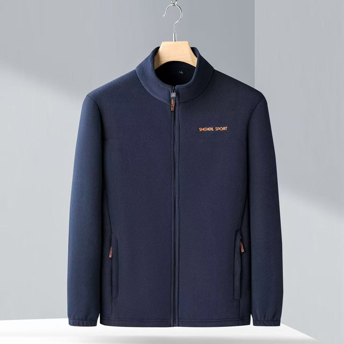 🧥🍂🔥Kúp 1 a 1 dostaneš zadarmo🔥Pánska jesenná a zimná polar fleecová bunda, flísová bunda s vysokým golierom pre mladých mužov a mužov stredného veku