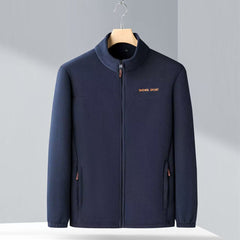 🧥🍂🔥Kúp 1 a 1 dostaneš zadarmo🔥Pánska jesenná a zimná polar fleecová bunda, flísová bunda s vysokým golierom pre mladých mužov a mužov stredného veku