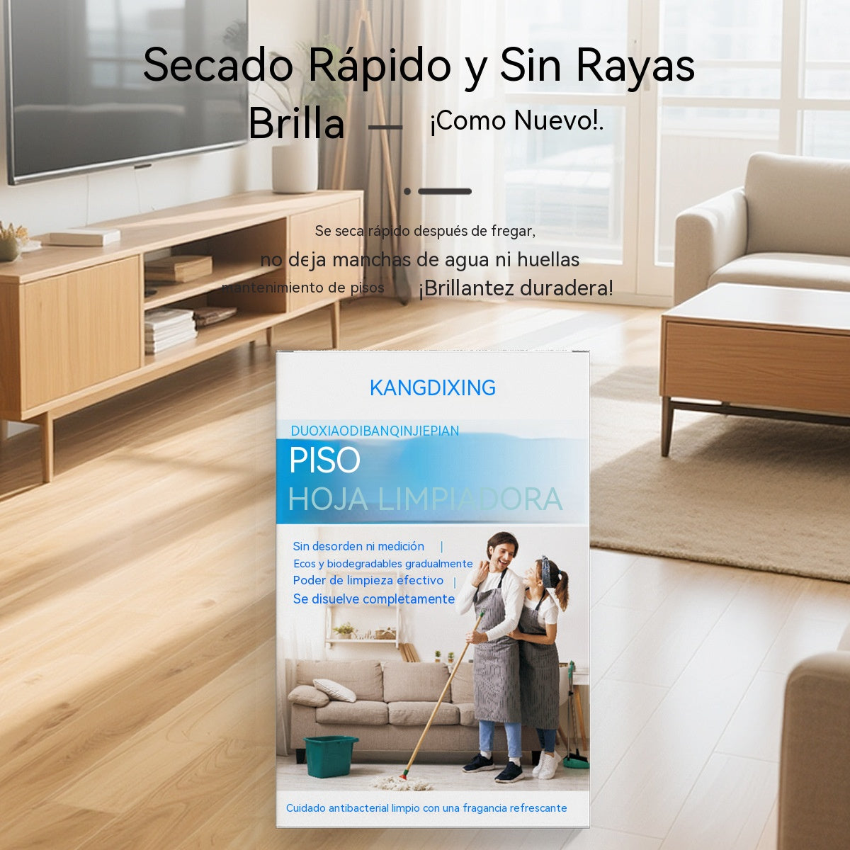 🧹✨ 【4 paquetes-240 tabletas】Pastillas de limpieza multiusos antibacterianas y desodorantes | Aptas para suelos de madera, laminados, azulejos y paredes de caravanas