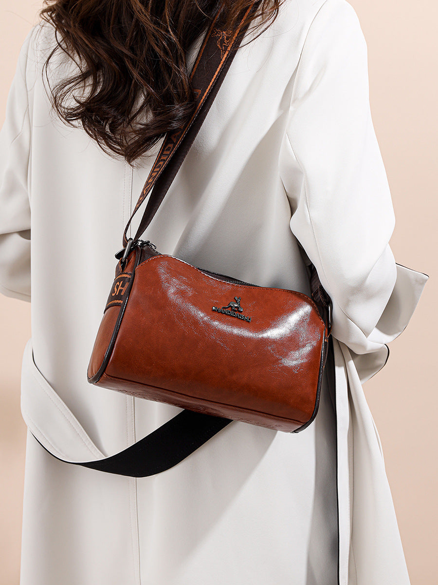 🔥👜【39%OFF】👜Bolso de cuero suave de gran capacidad, bolso de hombro para mujer