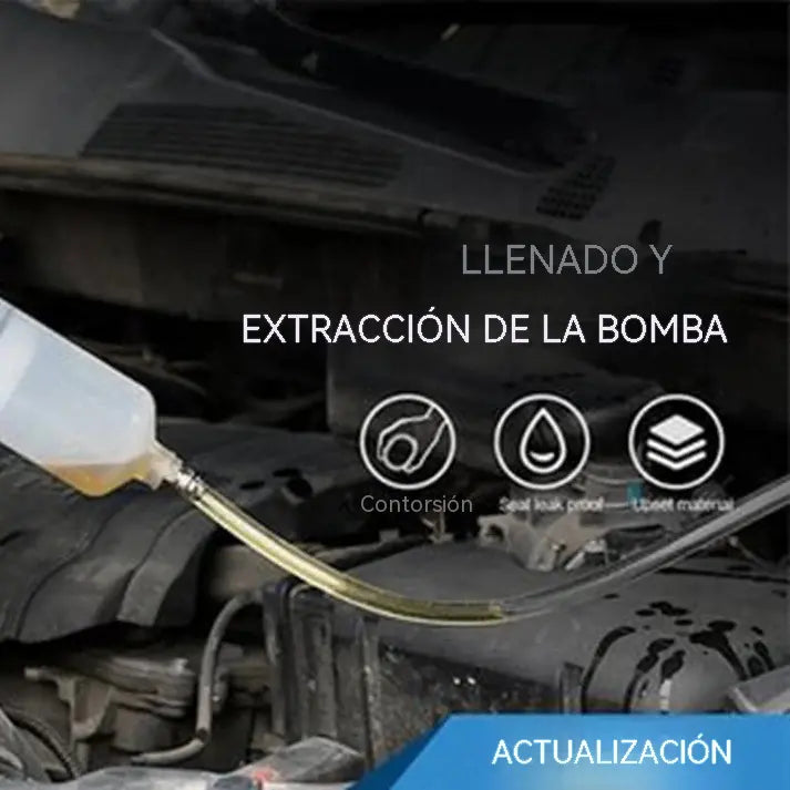 🔥 1 juego 28 euro 🚗 ¡Con solo pulsar un botón extrae el combustible! Extractor manual de fluidos: imprescindible para cualquier taller mecánico 💪🛢️