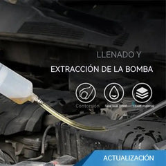 🔥 1 juego 28 euro 🚗 ¡Con solo pulsar un botón extrae el combustible! Extractor manual de fluidos: imprescindible para cualquier taller mecánico 💪🛢️