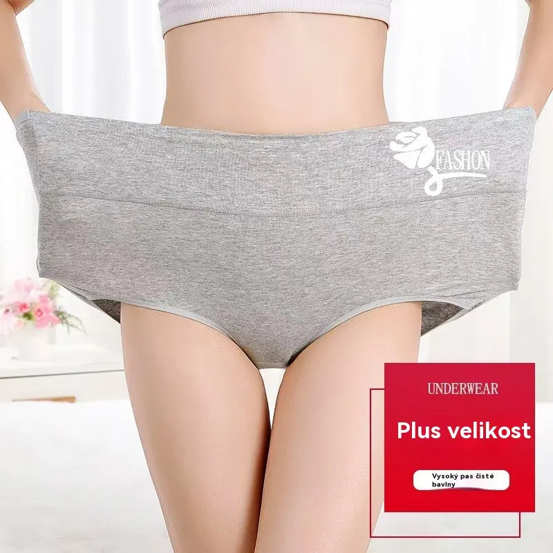 💖Poslední den s 50% slevou 【6dílná sada】Spodní prádlo s vysokým pasem a zvednutím boků, prémiová bavlna✨️ (40-100 kg)