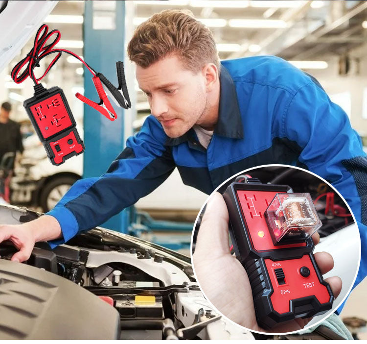 🔌 Probador rápido para relés de coche de 12 V: comprobación segura y sencilla🔥