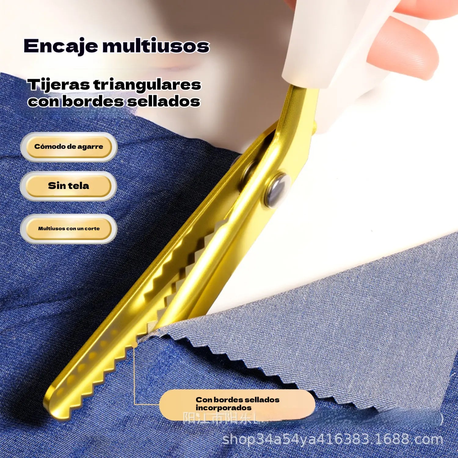 ✂️✨ Tijeras para Coser y Encaje DIY 🧵💖 Precisión y facilidad en cada corte para tus proyectos creativos 🎀🌟