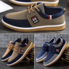 🔥El segundo par está a mitad de precio🔥💥2026 Zapatos casuales de lona transpirable para hombres