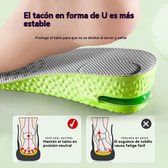 🔥2 pares por 27 euros👟La cómoda plantilla acolchada añade altura: ¡camina con facilidad y estilo!