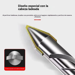 🧰🔥Broca polivalente de alta dureza (6+8+10+12) mm