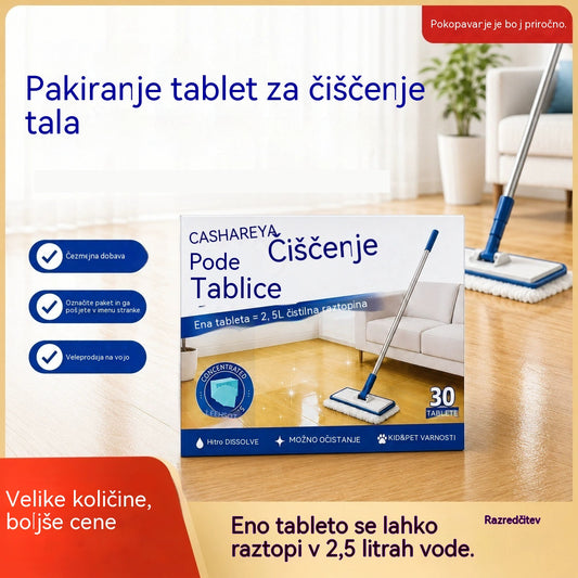 💦🏡【3 pakiranja, skupaj 90 listov】Vodotopni robčki za čiščenje tal